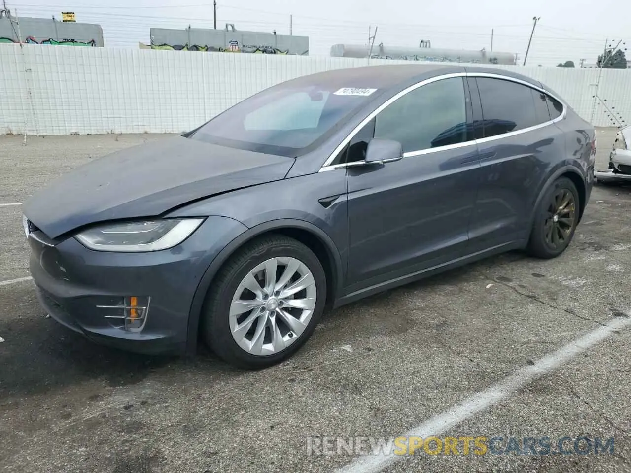 1 Photograph of a damaged car 5YJXCDE25KF158944 TESLA MODEL X 2019