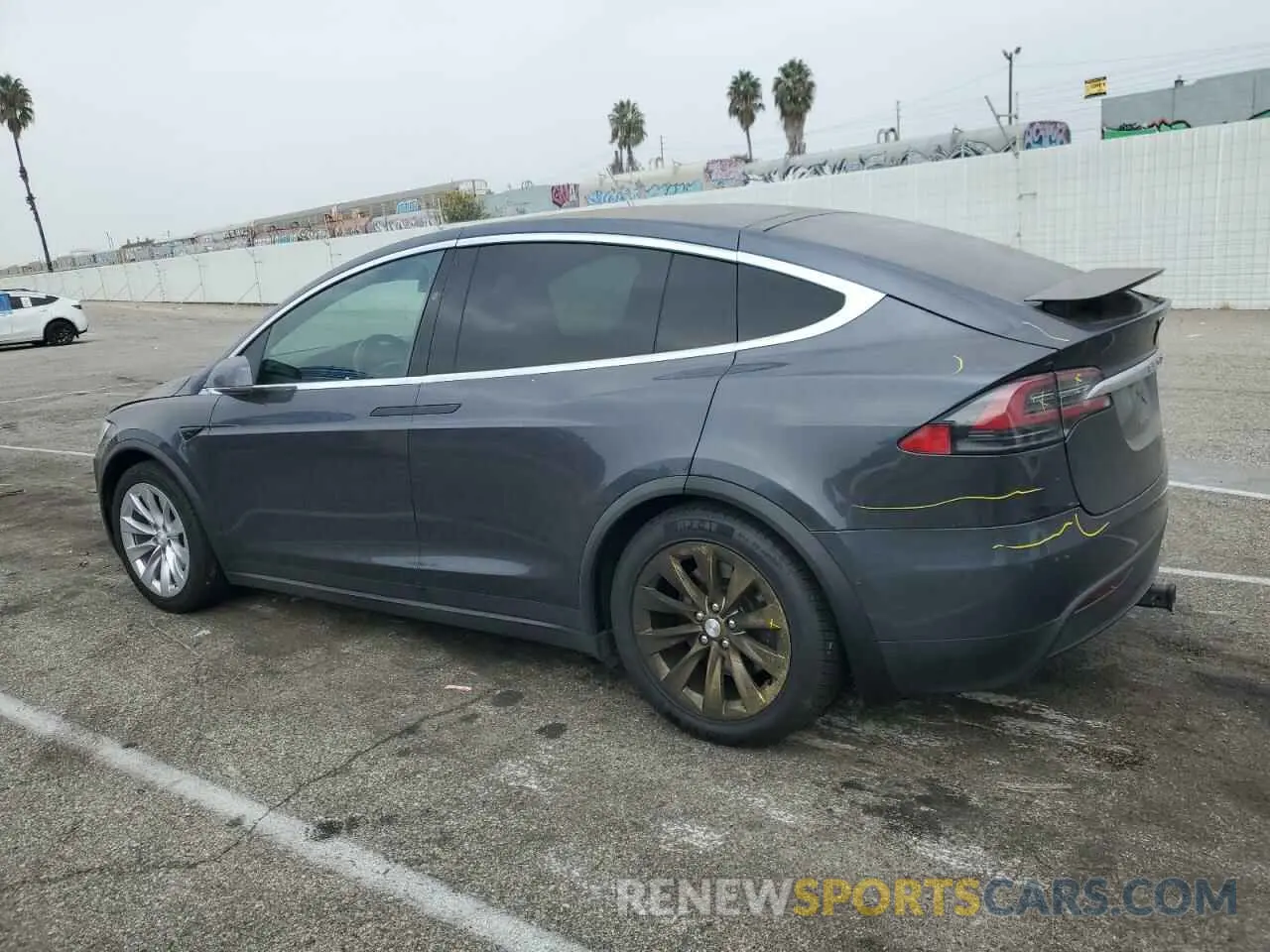 2 Photograph of a damaged car 5YJXCDE25KF158944 TESLA MODEL X 2019