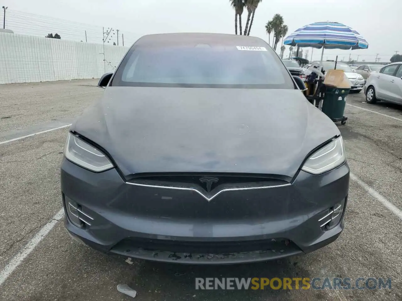 5 Photograph of a damaged car 5YJXCDE25KF158944 TESLA MODEL X 2019