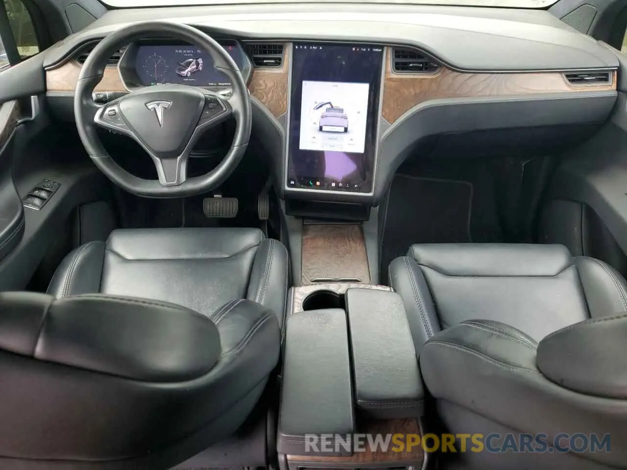 8 Photograph of a damaged car 5YJXCDE25KF158944 TESLA MODEL X 2019