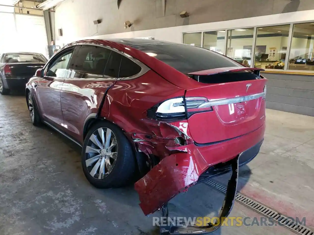 3 Photograph of a damaged car 5YJXCDE25KF180264 TESLA MODEL X 2019