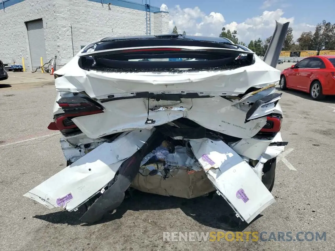 6 Photograph of a damaged car 5YJXCDE25KF185030 TESLA MODEL X 2019