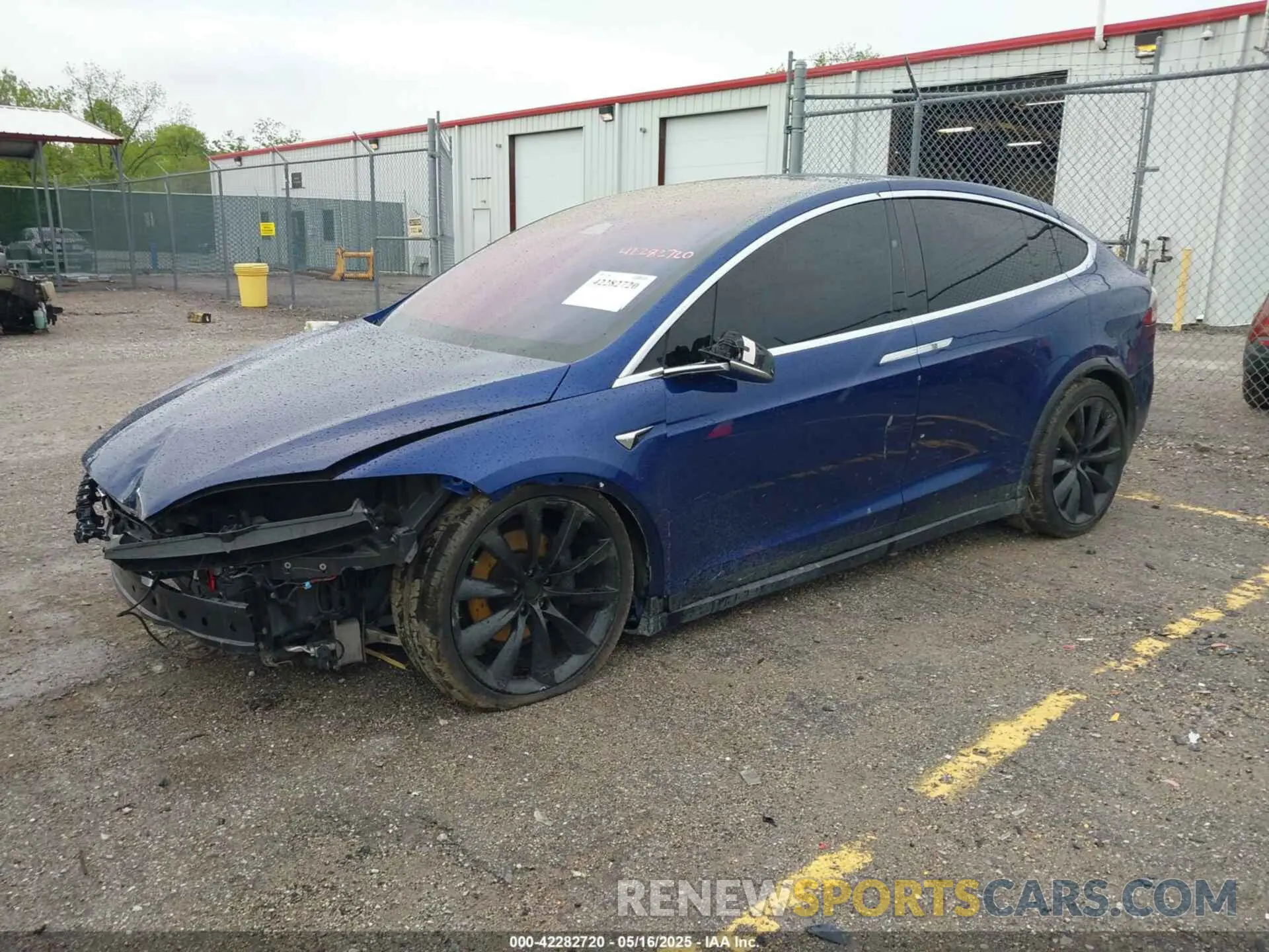 2 Photograph of a damaged car 5YJXCDE25KF196870 TESLA MODEL X 2019