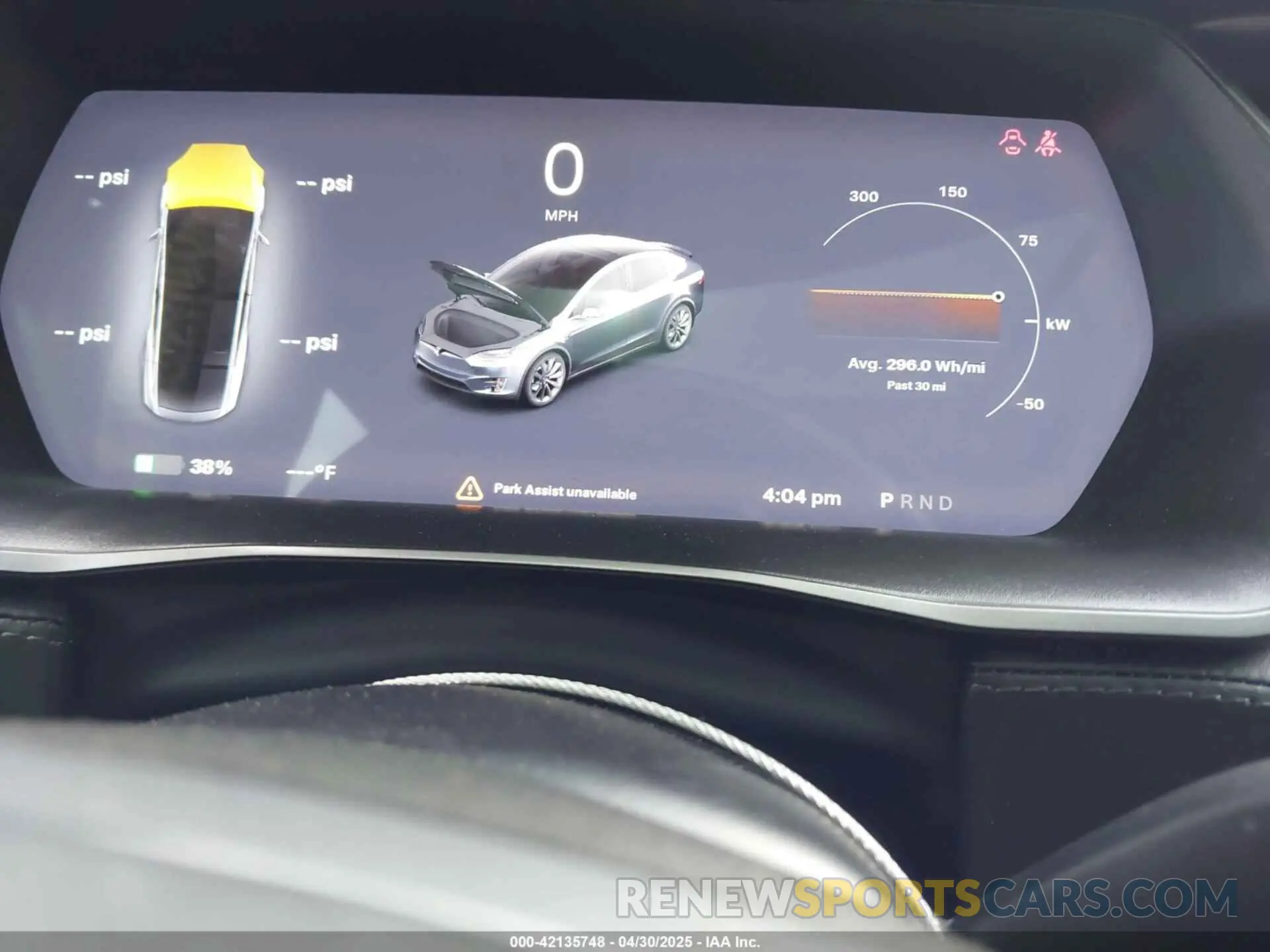7 Photograph of a damaged car 5YJXCDE27KF204354 TESLA MODEL X 2019