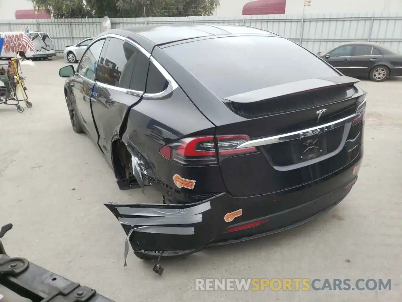 3 Photograph of a damaged car 5YJXCDE28KF187094 TESLA MODEL X 2019