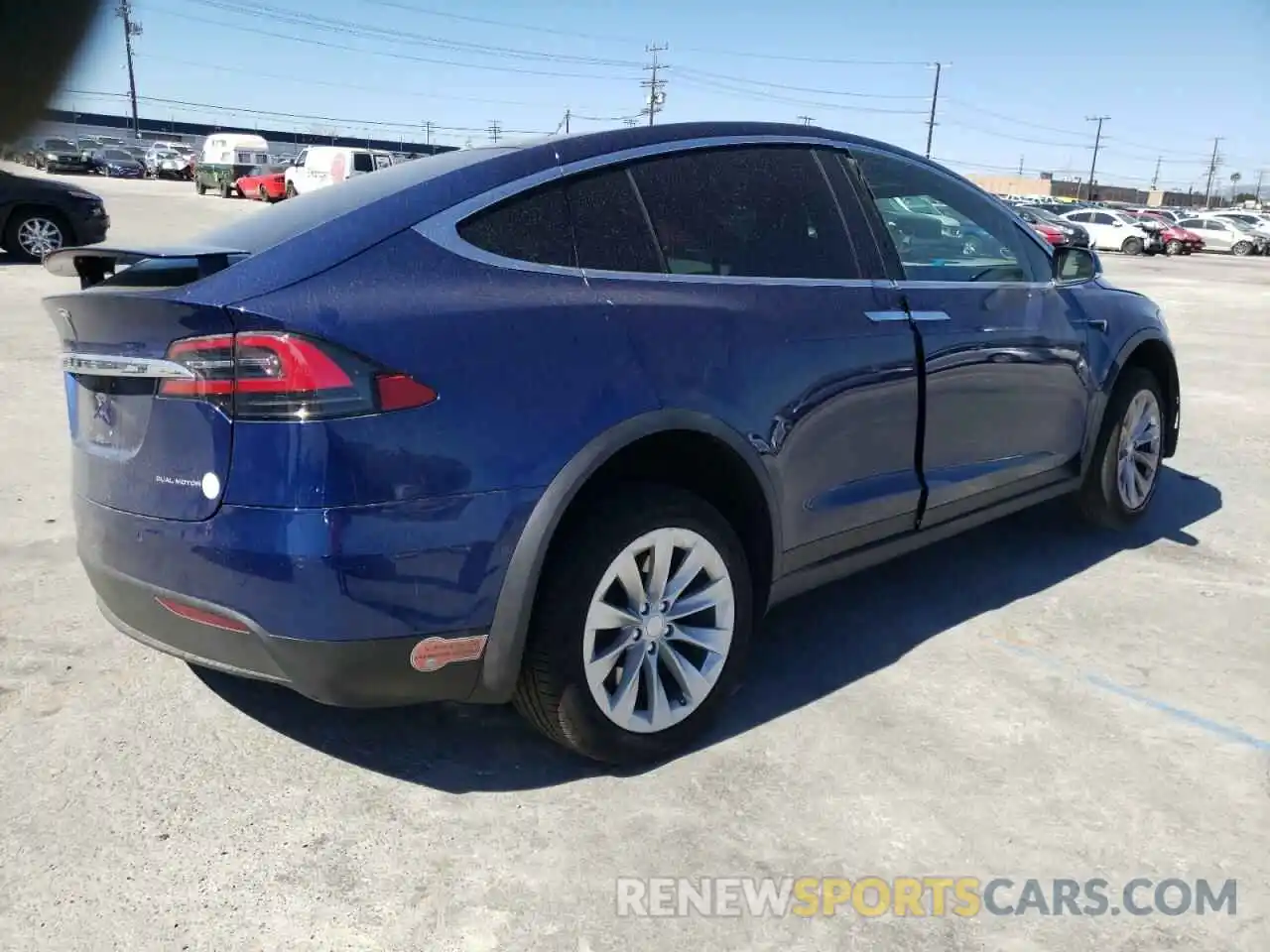 4 Photograph of a damaged car 5YJXCDE28KF213676 TESLA MODEL X 2019