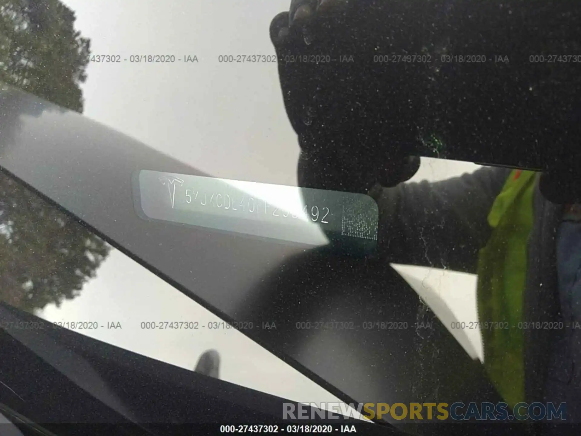 9 Photograph of a damaged car 5YJXCDE40KF205492 TESLA MODEL X 2019