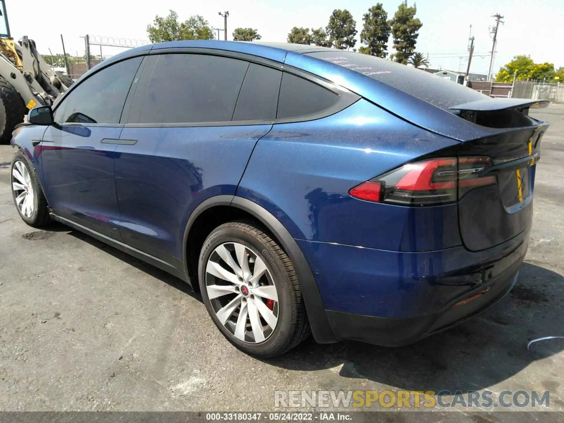 3 Photograph of a damaged car 5YJXCDE41KF180408 TESLA MODEL X 2019