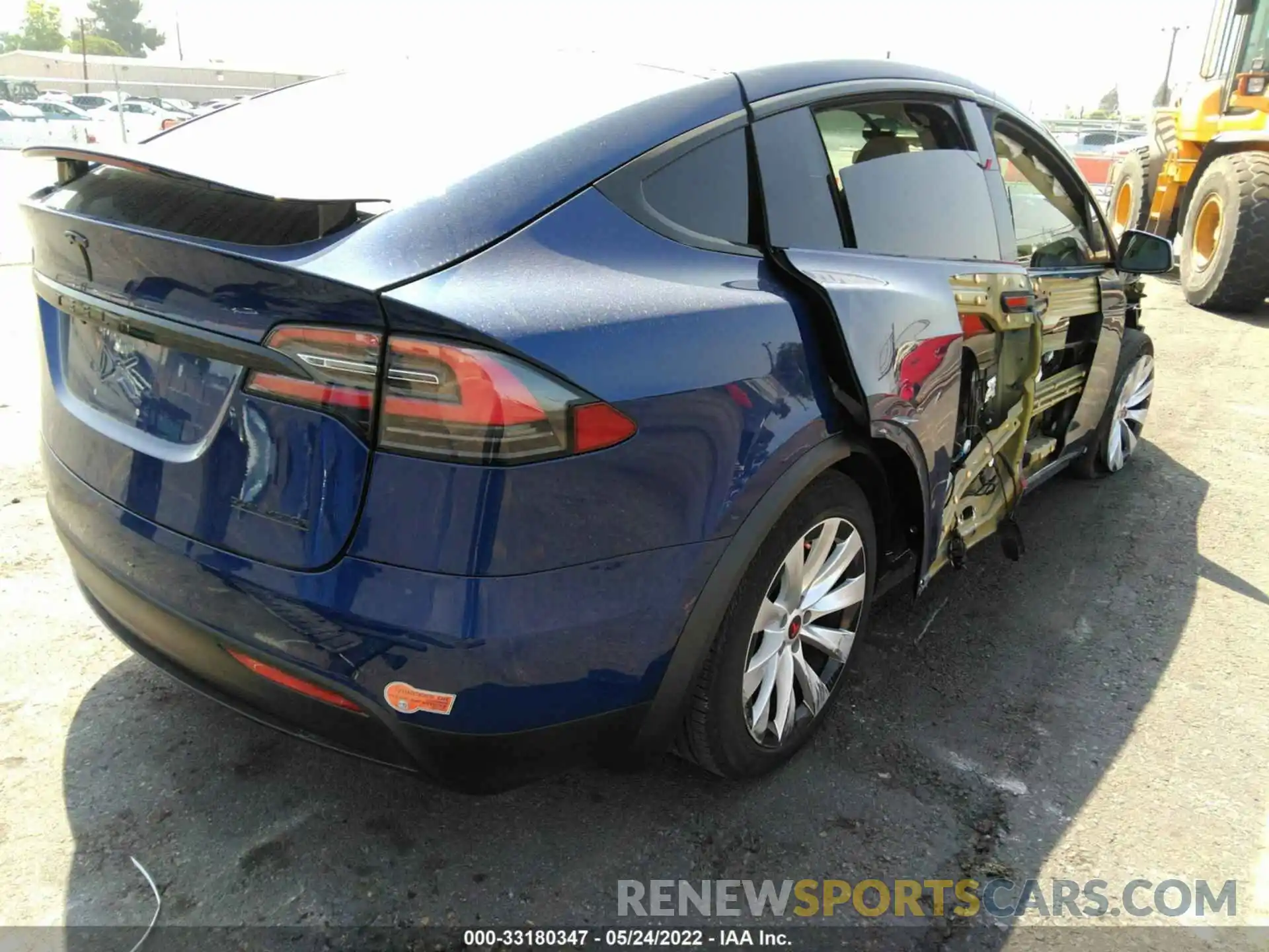 4 Photograph of a damaged car 5YJXCDE41KF180408 TESLA MODEL X 2019