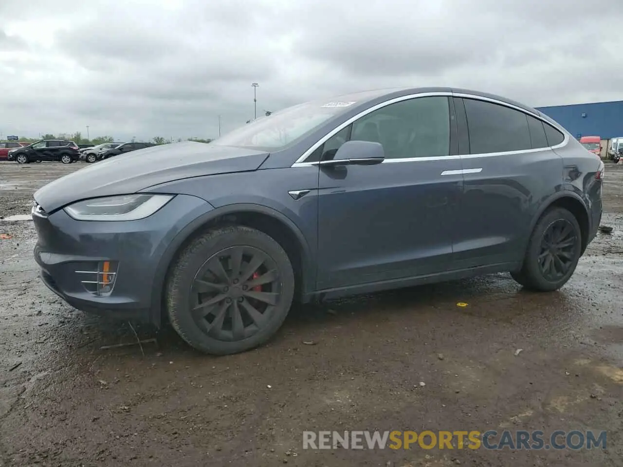 1 Photograph of a damaged car 5YJXCDE4XKF187888 TESLA MODEL X 2019