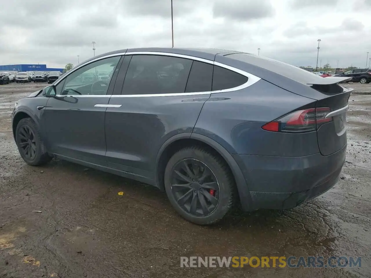 2 Photograph of a damaged car 5YJXCDE4XKF187888 TESLA MODEL X 2019