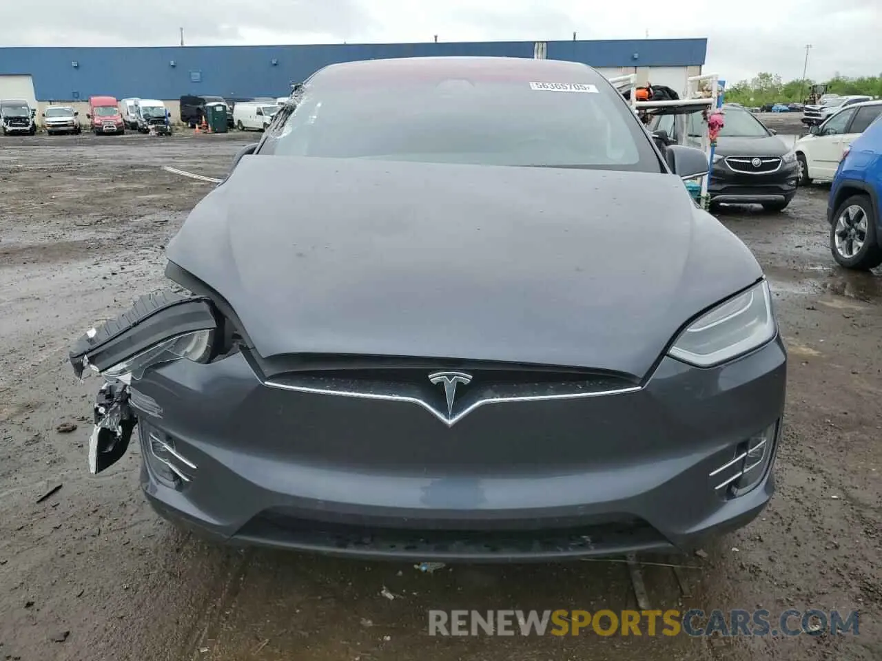 5 Photograph of a damaged car 5YJXCDE4XKF187888 TESLA MODEL X 2019