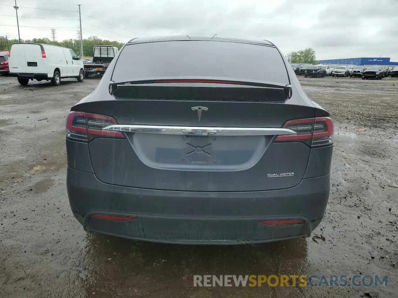 6 Photograph of a damaged car 5YJXCDE4XKF187888 TESLA MODEL X 2019