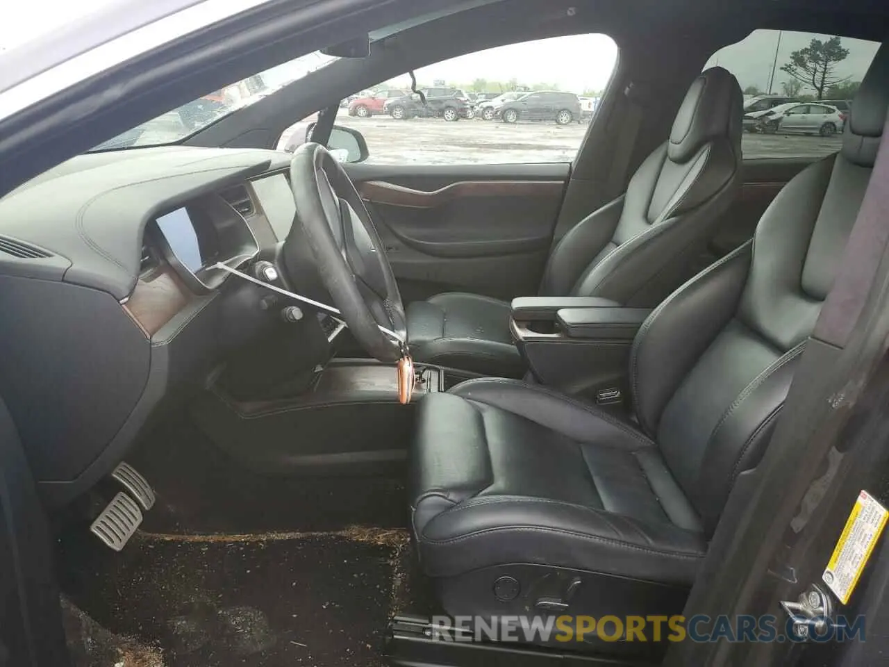 7 Photograph of a damaged car 5YJXCDE4XKF187888 TESLA MODEL X 2019