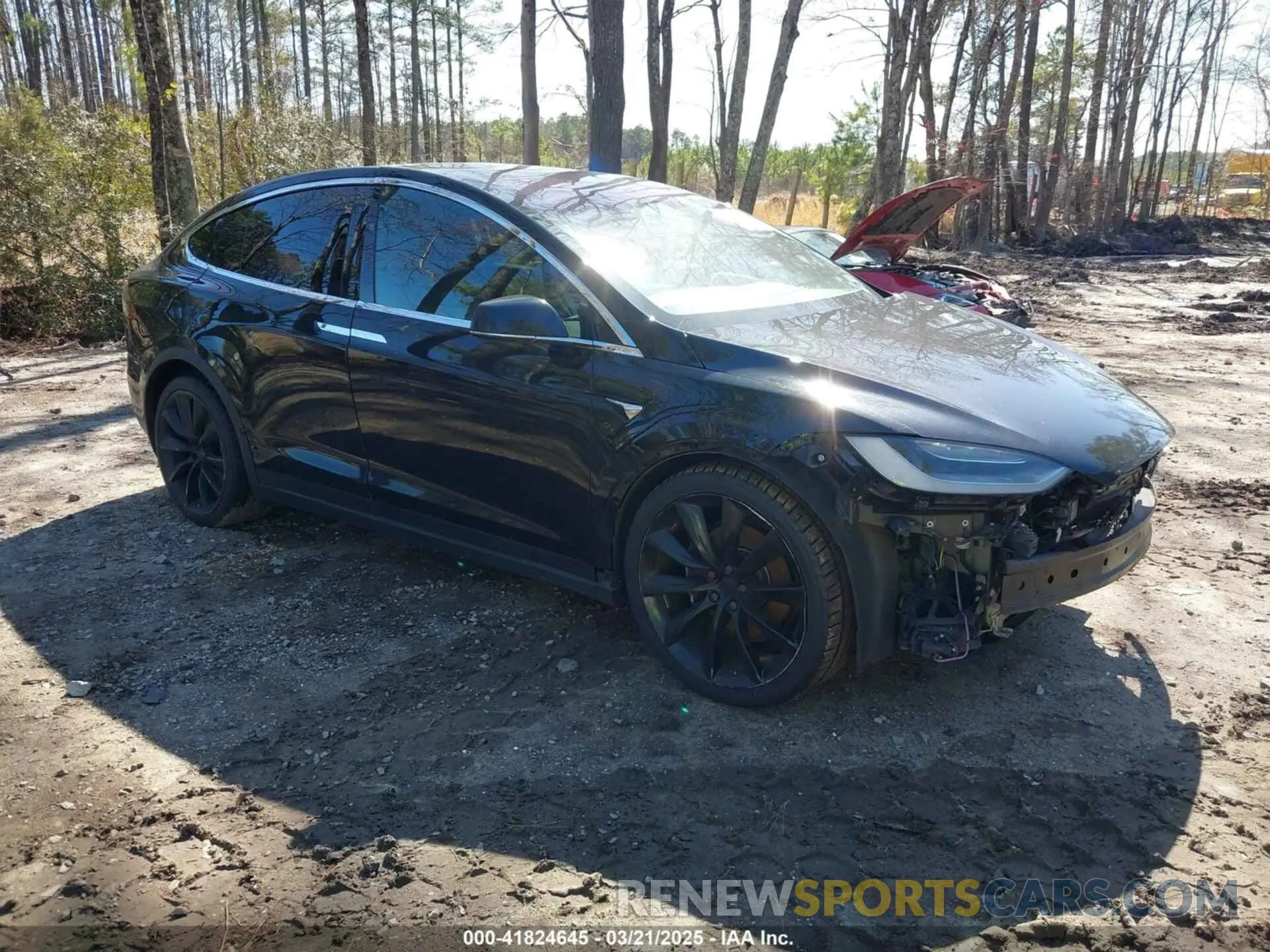 1 Photograph of a damaged car 5YJXCAE20LF249801 TESLA MODEL X 2020