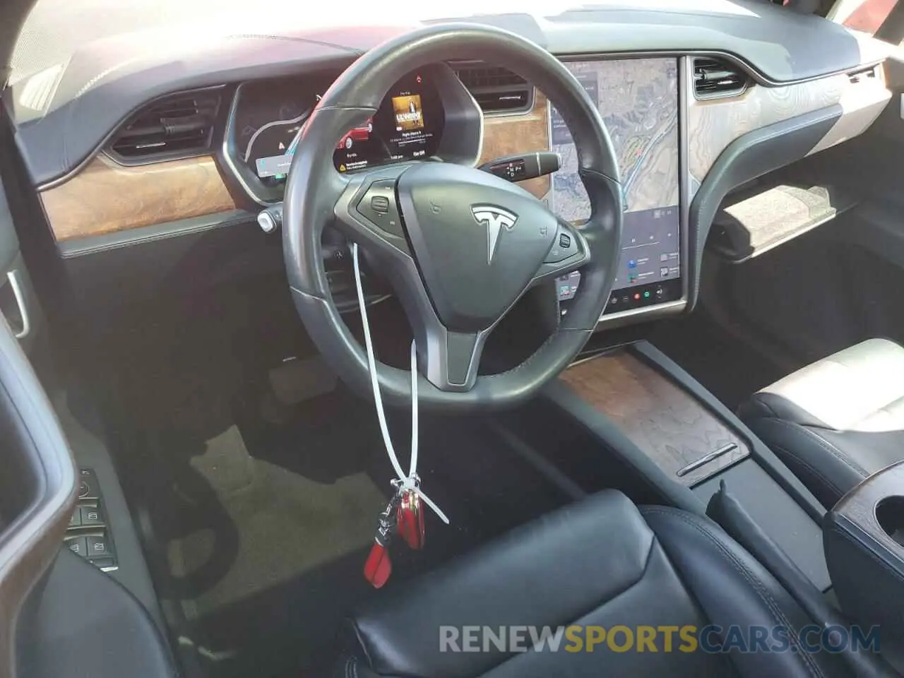 8 Photograph of a damaged car 5YJXCAE21LF219478 TESLA MODEL X 2020
