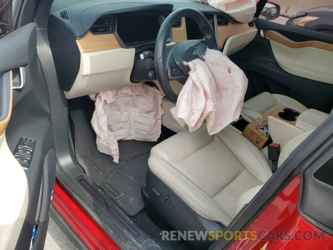 8 Photograph of a damaged car 5YJXCAE21LF239679 TESLA MODEL X 2020