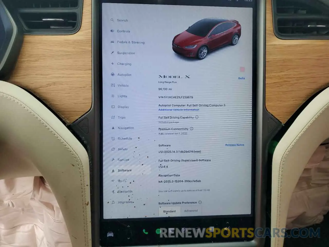 9 Photograph of a damaged car 5YJXCAE21LF239679 TESLA MODEL X 2020