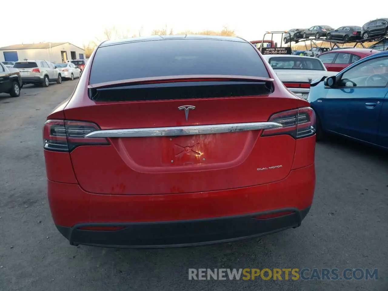 6 Photograph of a damaged car 5YJXCAE21LF300450 TESLA MODEL X 2020