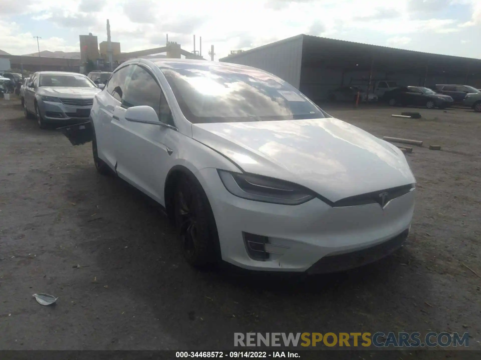 1 Photograph of a damaged car 5YJXCAE21LF305289 TESLA MODEL X 2020