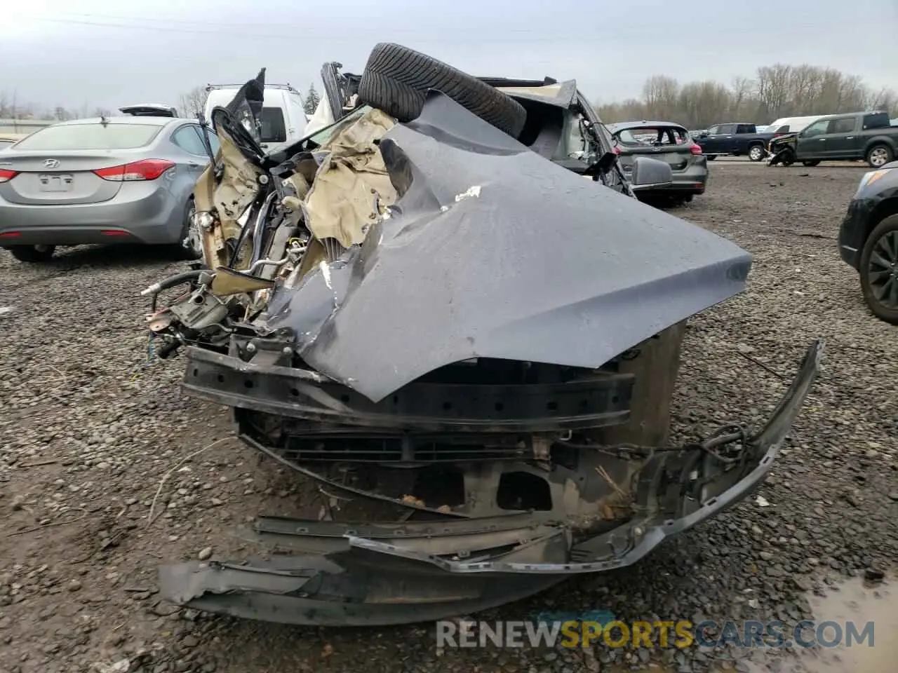 5 Photograph of a damaged car 5YJXCAE22LF236001 TESLA MODEL X 2020