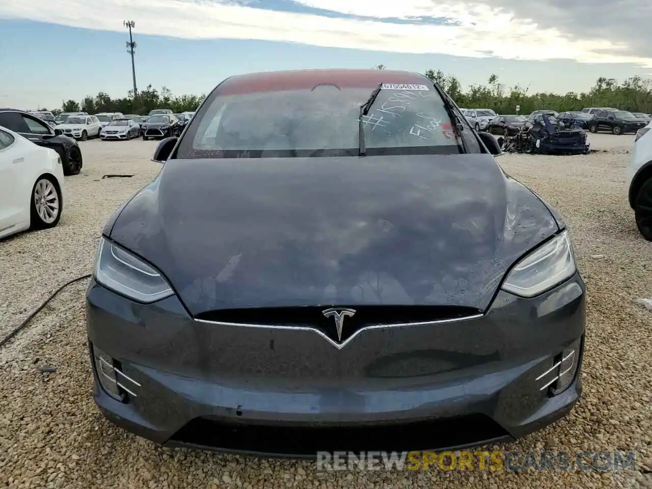 5 Photograph of a damaged car 5YJXCAE23LF221989 TESLA MODEL X 2020