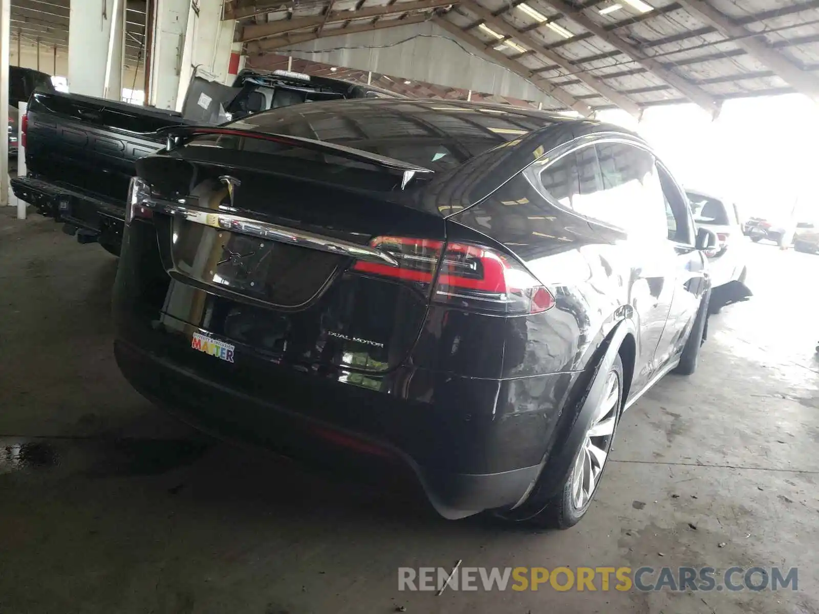 4 Photograph of a damaged car 5YJXCAE23LF272098 TESLA MODEL X 2020