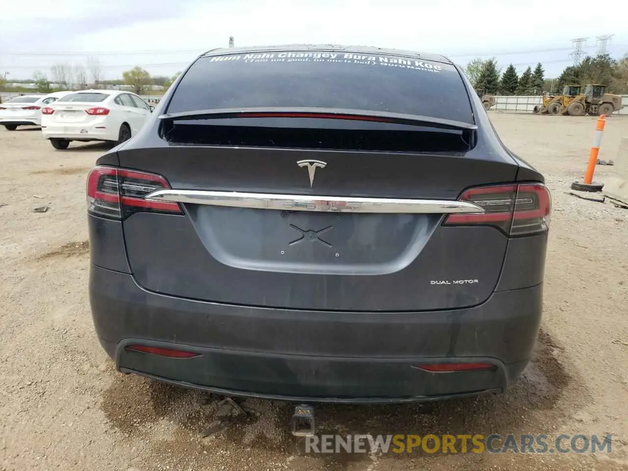 6 Photograph of a damaged car 5YJXCAE24LF234041 TESLA MODEL X 2020