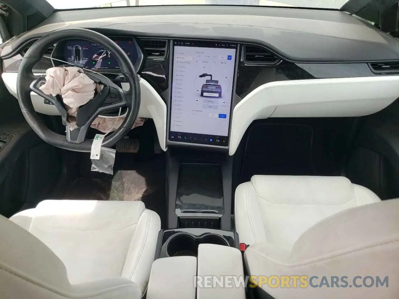 8 Photograph of a damaged car 5YJXCAE24LF234041 TESLA MODEL X 2020
