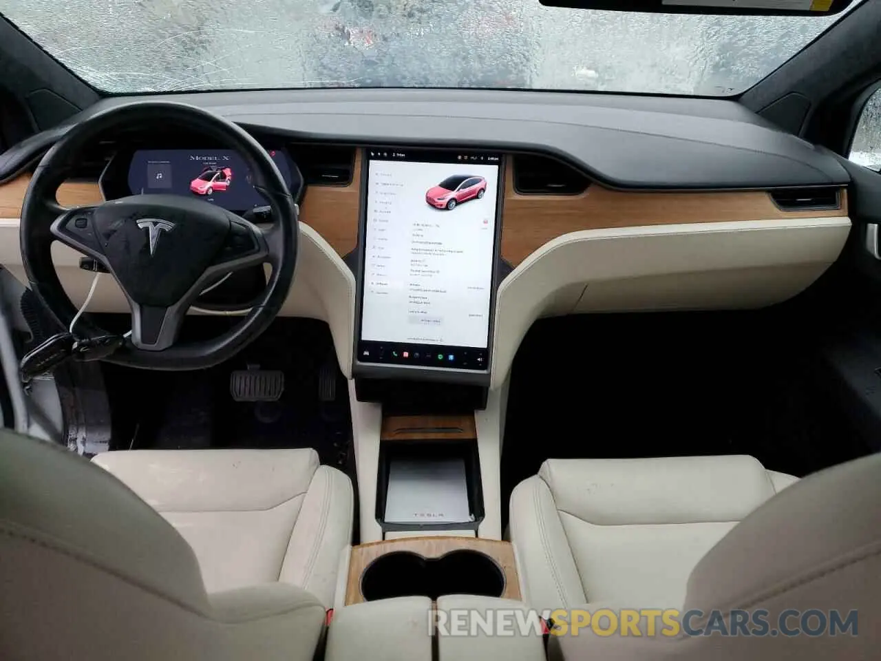 8 Photograph of a damaged car 5YJXCAE24LF239384 TESLA MODEL X 2020