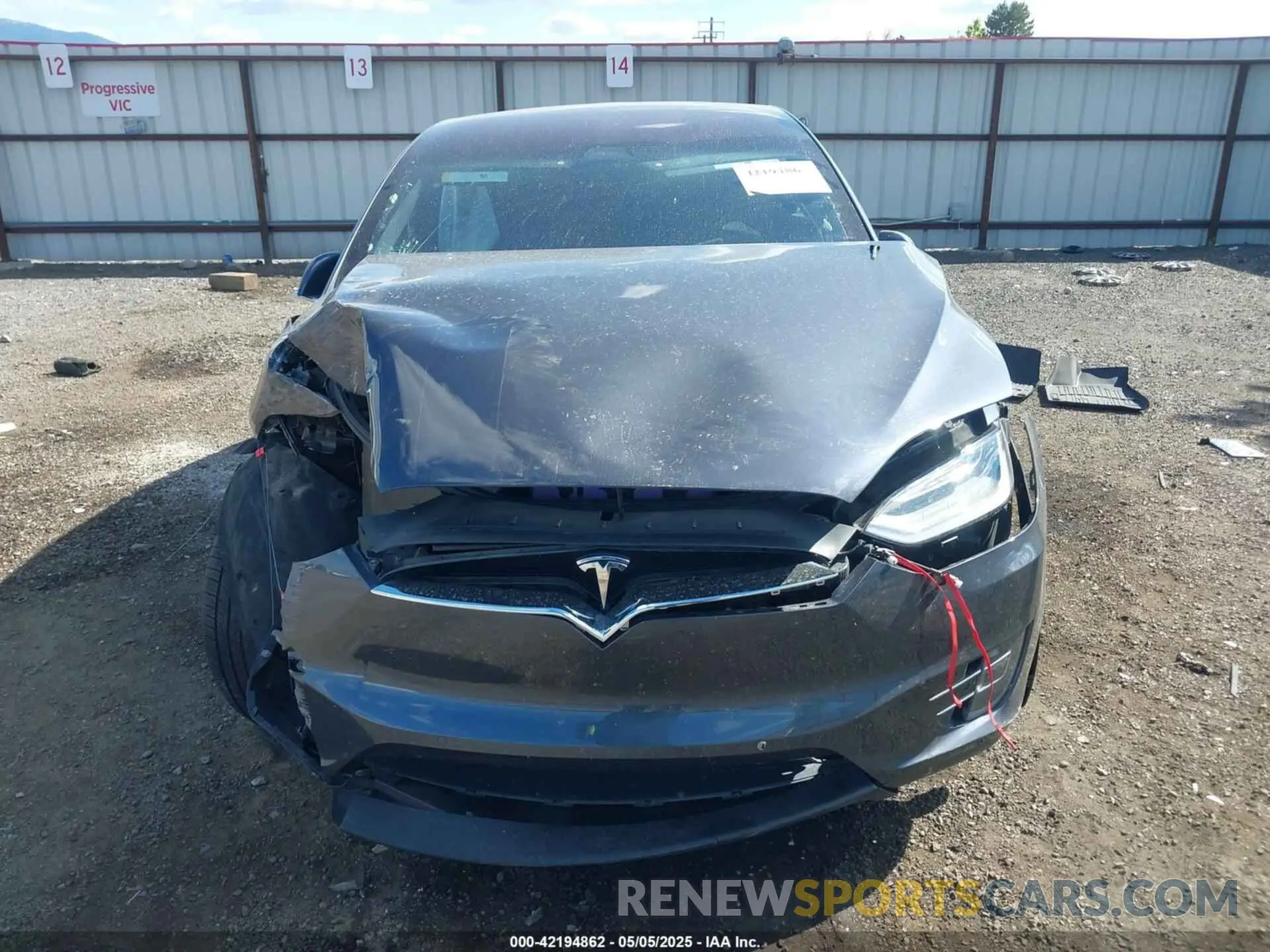 12 Photograph of a damaged car 5YJXCAE25LF260860 TESLA MODEL X 2020