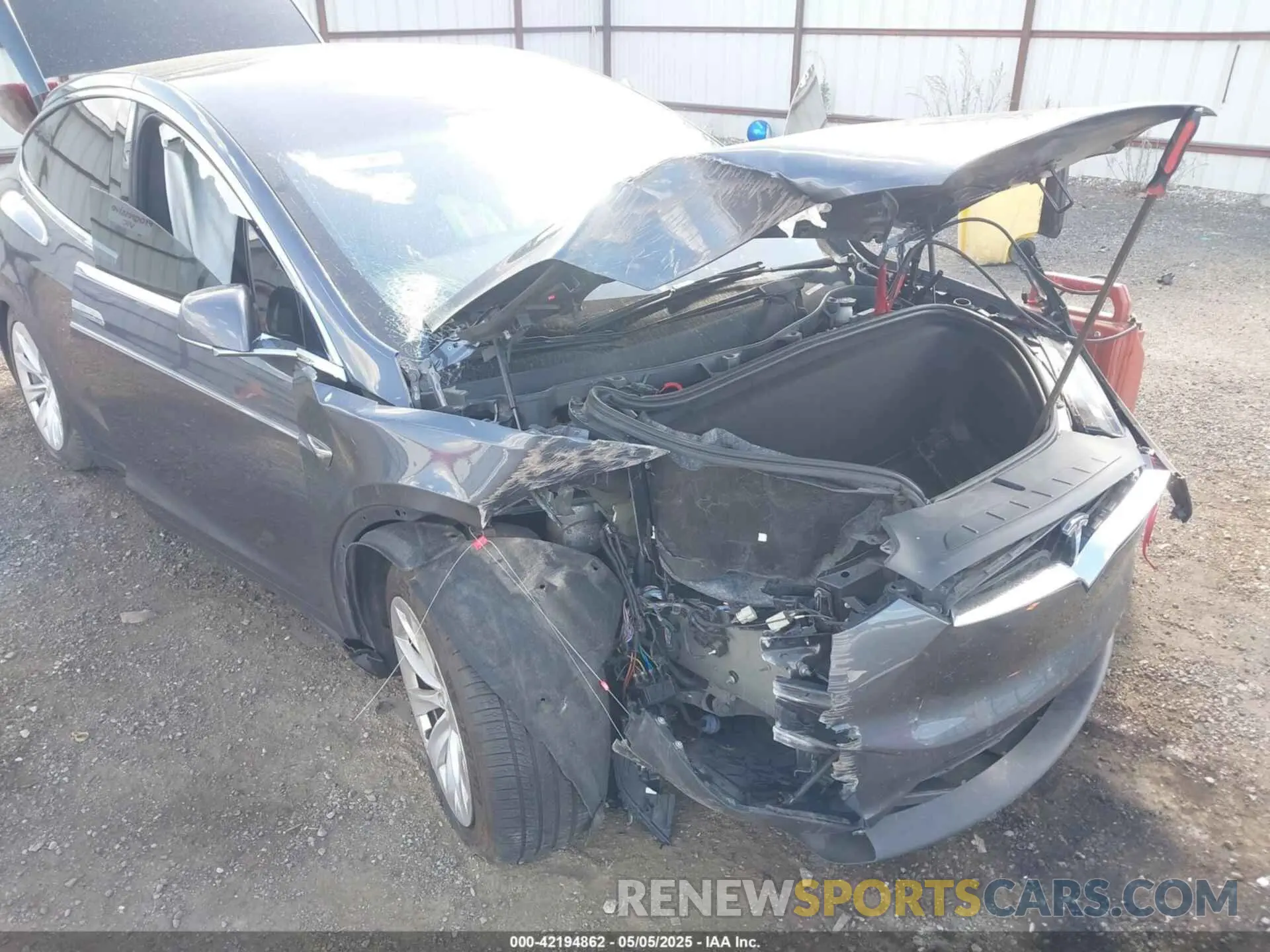 6 Photograph of a damaged car 5YJXCAE25LF260860 TESLA MODEL X 2020