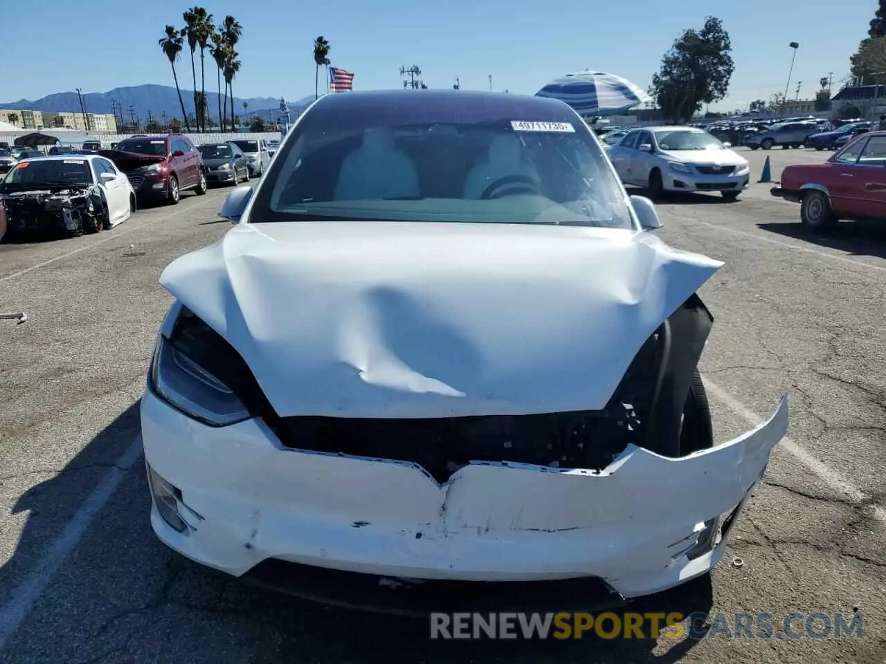 5 Photograph of a damaged car 5YJXCAE26LF270135 TESLA MODEL X 2020