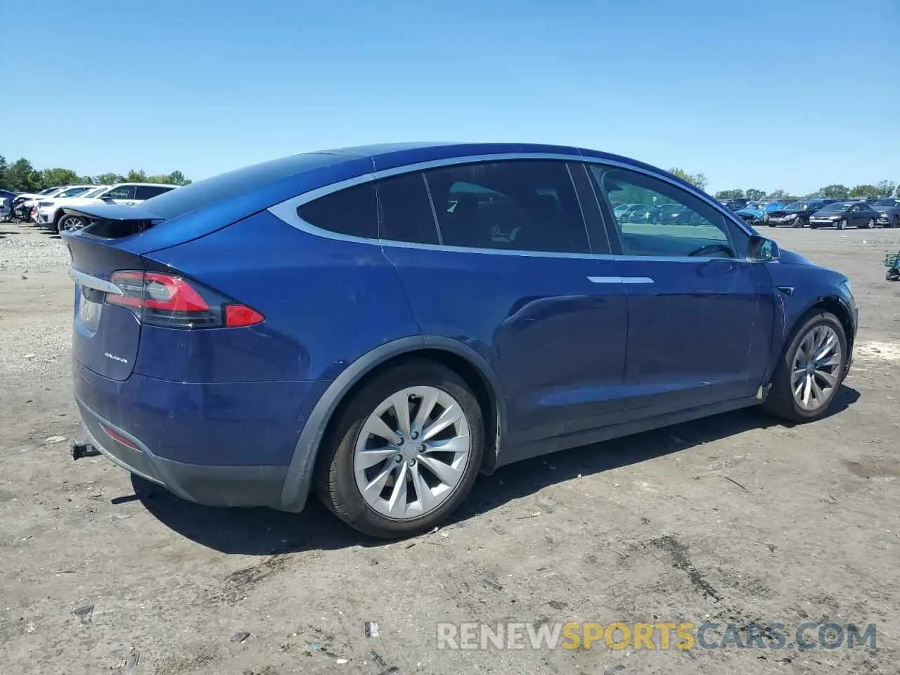 3 Photograph of a damaged car 5YJXCAE27LF300517 TESLA MODEL X 2020