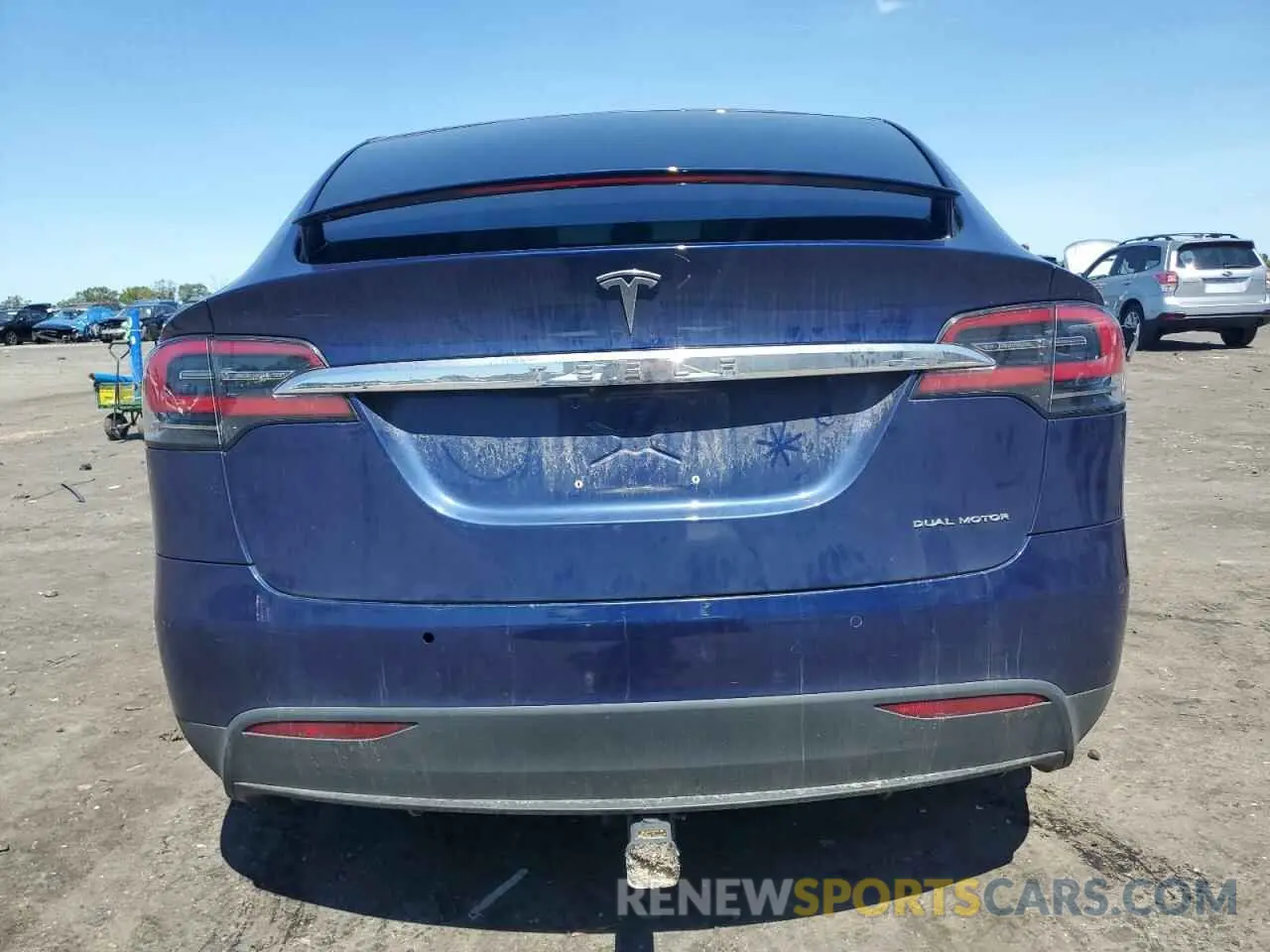 6 Photograph of a damaged car 5YJXCAE27LF300517 TESLA MODEL X 2020