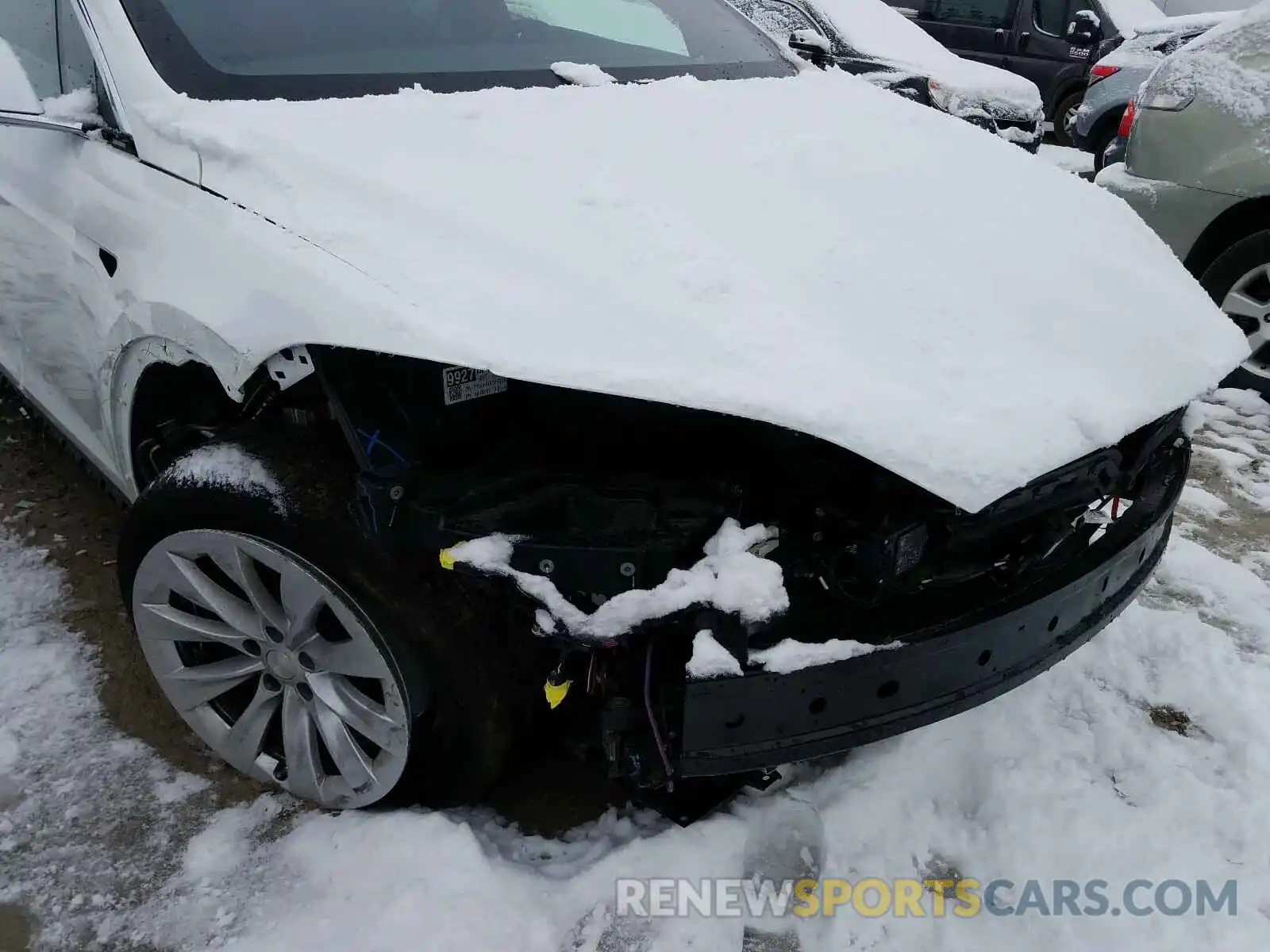 9 Photograph of a damaged car 5YJXCAE28LF219770 TESLA MODEL X 2020