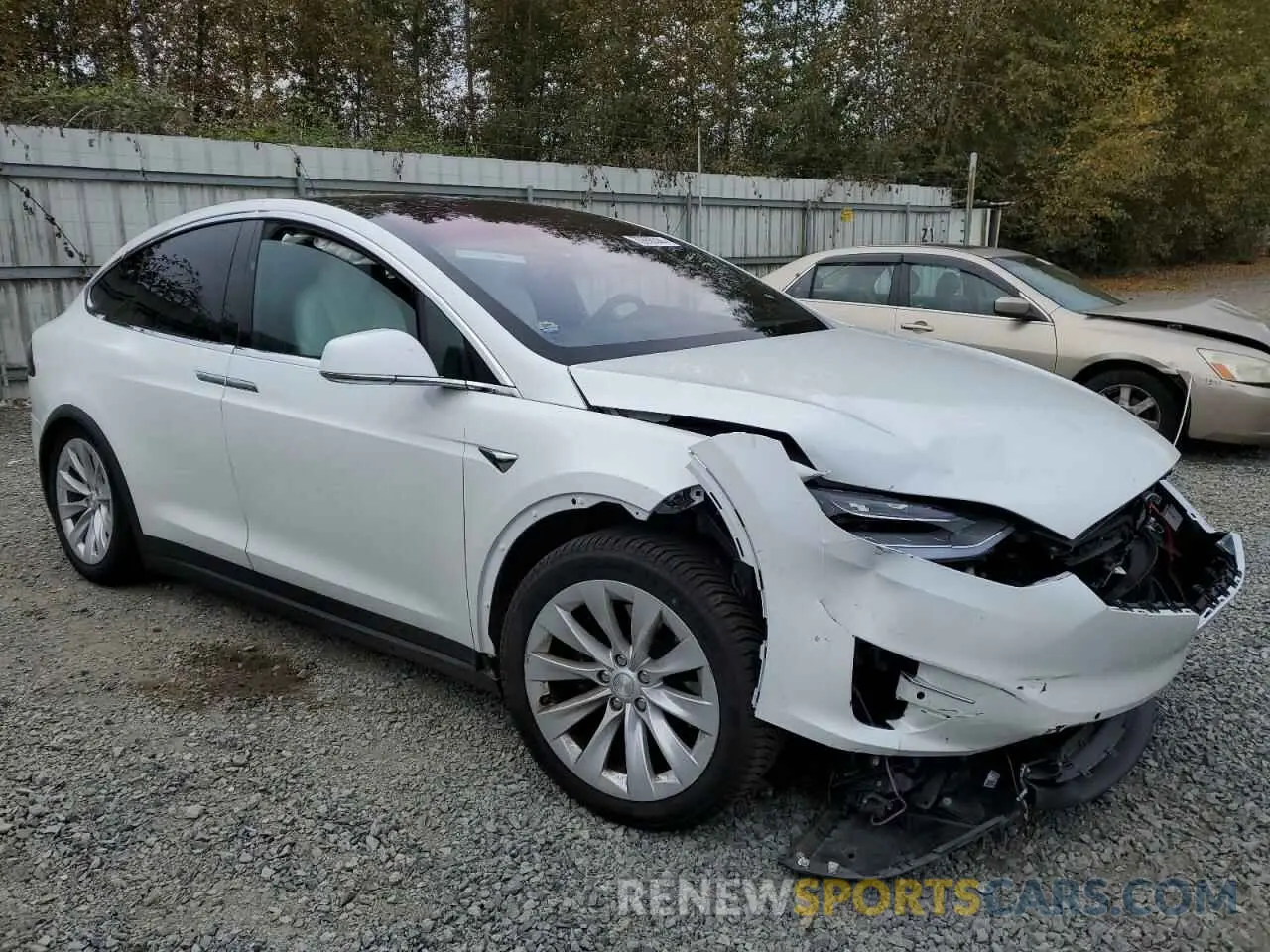 4 Photograph of a damaged car 5YJXCAE28LF250016 TESLA MODEL X 2020