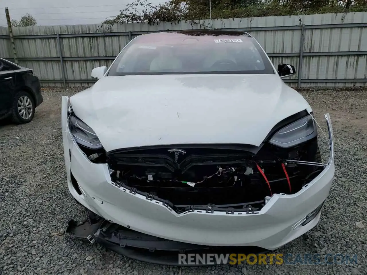 5 Photograph of a damaged car 5YJXCAE28LF250016 TESLA MODEL X 2020