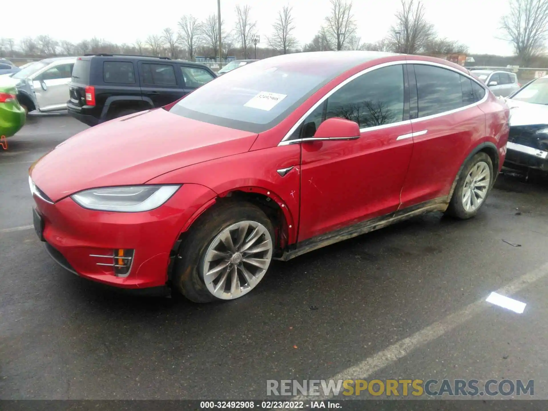 6 Photograph of a damaged car 5YJXCAE2XLF237297 TESLA MODEL X 2020