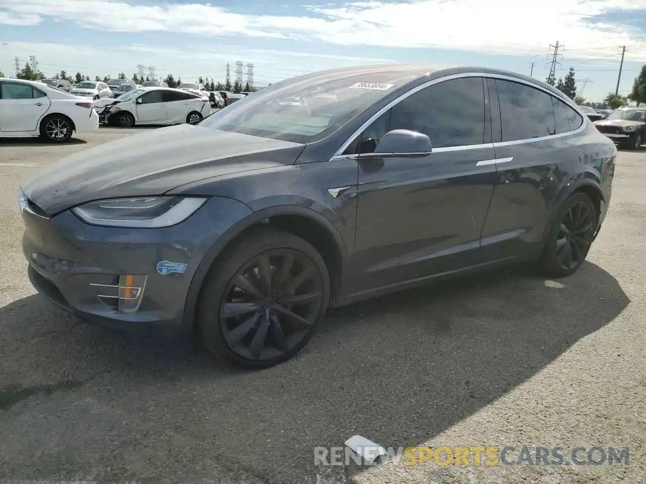 1 Photograph of a damaged car 5YJXCAE40LF298031 TESLA MODEL X 2020