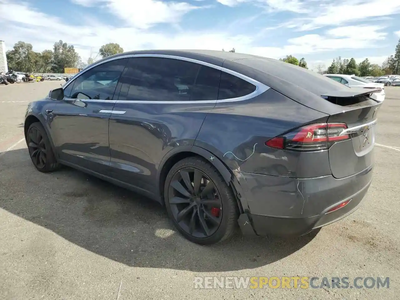 2 Photograph of a damaged car 5YJXCAE40LF298031 TESLA MODEL X 2020