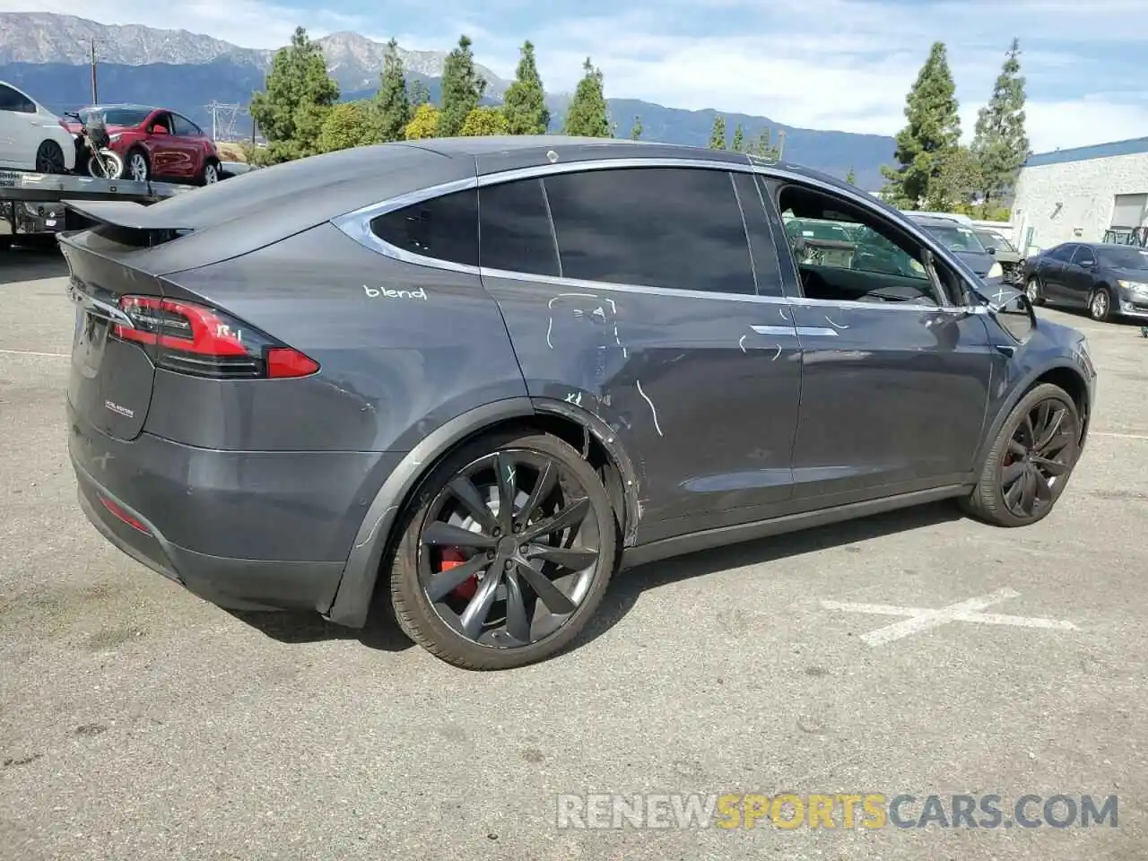 3 Photograph of a damaged car 5YJXCAE40LF298031 TESLA MODEL X 2020