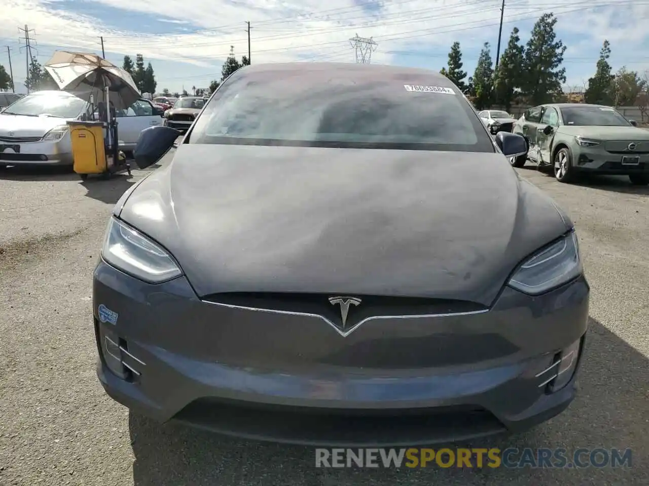 5 Photograph of a damaged car 5YJXCAE40LF298031 TESLA MODEL X 2020