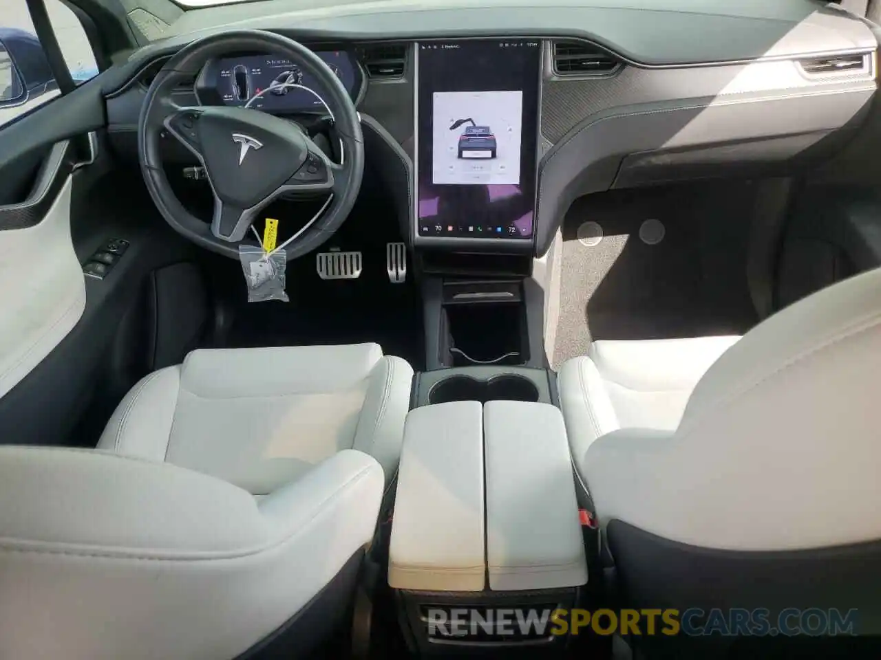 8 Photograph of a damaged car 5YJXCAE40LF298031 TESLA MODEL X 2020