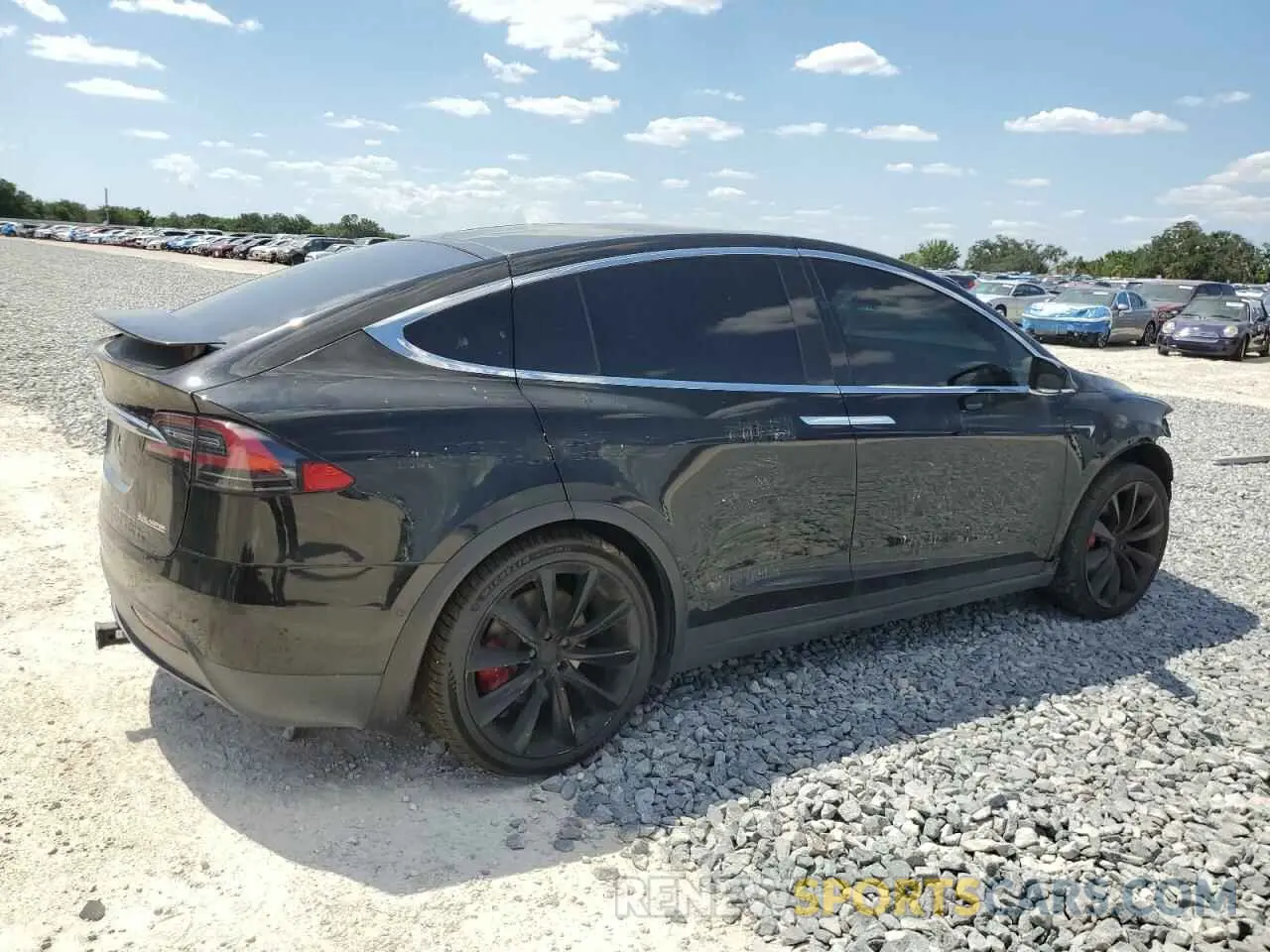 3 Photograph of a damaged car 5YJXCAE48LF300320 TESLA MODEL X 2020