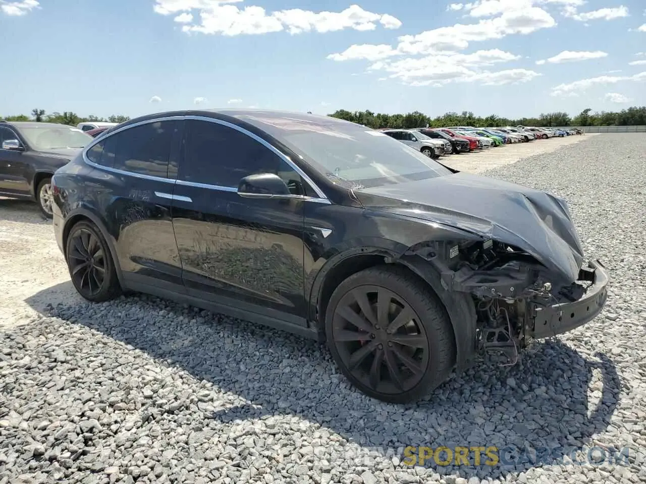 4 Photograph of a damaged car 5YJXCAE48LF300320 TESLA MODEL X 2020