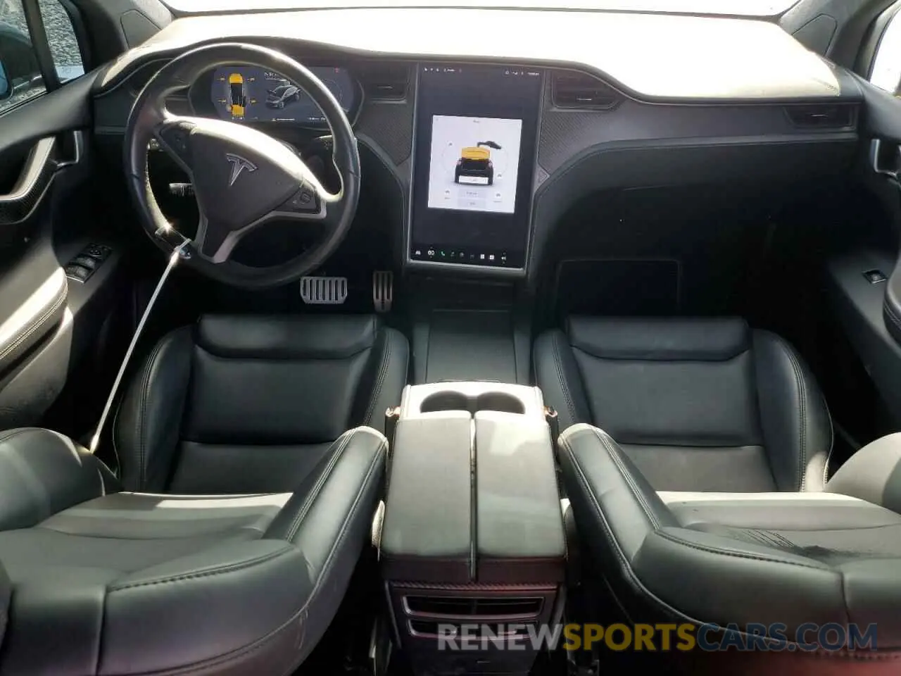 8 Photograph of a damaged car 5YJXCAE48LF300320 TESLA MODEL X 2020