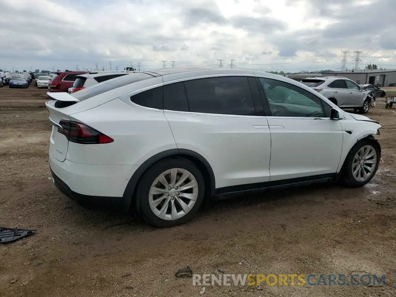 3 Photograph of a damaged car 5YJXCBE21LF210477 TESLA MODEL X 2020