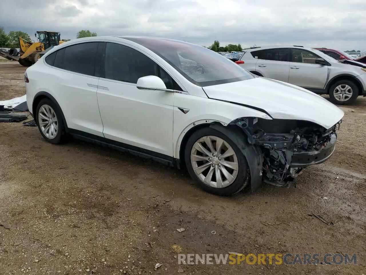 4 Photograph of a damaged car 5YJXCBE21LF210477 TESLA MODEL X 2020