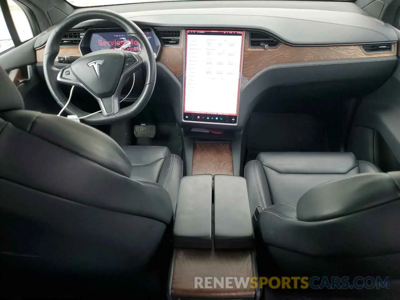 8 Photograph of a damaged car 5YJXCBE21LF210477 TESLA MODEL X 2020
